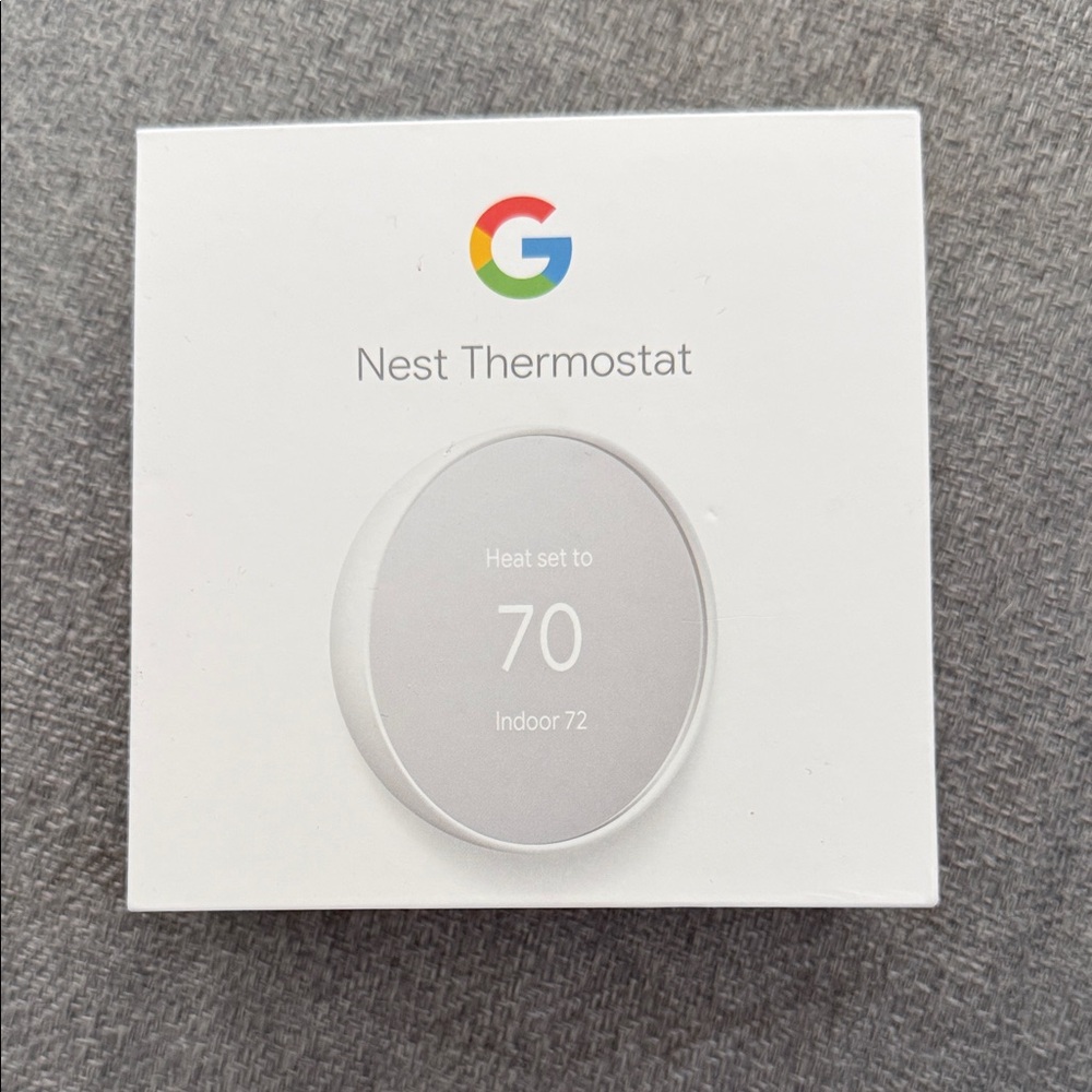 Google Smart Thermostat in Snow